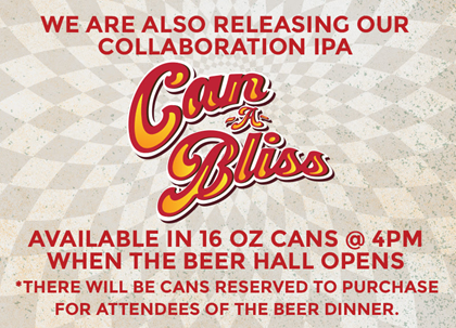 Captain Lawrence / Other Half Collaboration “Can-A-Bliss” IPA Coming 4/20