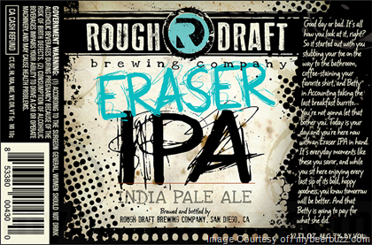 Rough Draft Brewing – Eraser IPA