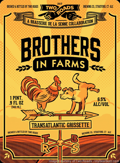 Two Roads & Brasserie De La Senne Collaborate On Brothers In Farm