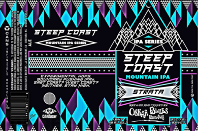 Oskar Blues Adding Steep Coast Mountain IPA 16oz Cans