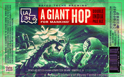 Bayou Teche Moving A Giant Hop For Mankind To 12oz Bottles