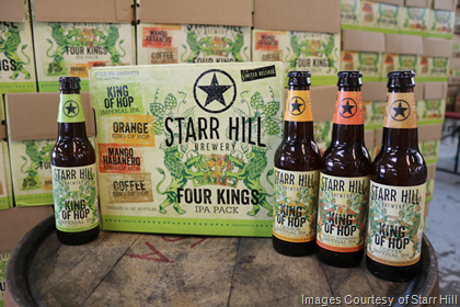 Starr Hill Brewery’s Four Kings IPA Pack Returns With Three New Variants