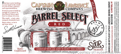 Captain Lawrence Barrel Select Red, Black & Gold