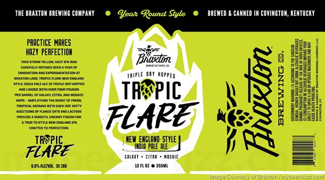 Braxton Brewing Adding Tropic Flare & Cranberry Gose Cans