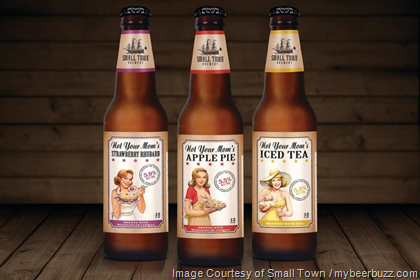 Small Town Brewery Unveils Not Your Mom’s® Flavored Brews:  Apple Pie, Strawberry Rhubarb & Iced Tea