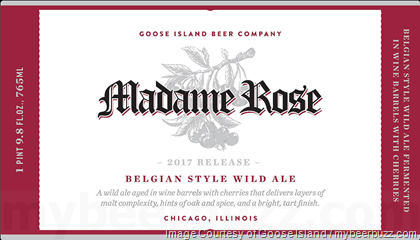 Goose Island – Madame Rose 2017