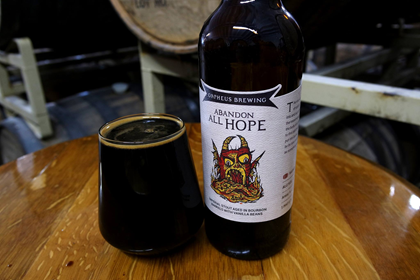 Orpheus Brewing – Abandon All Hope Bottles Coming 2/22
