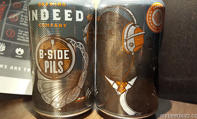 Mybeerbuzz.com Highlights Indeed Brewing B-Side Pils