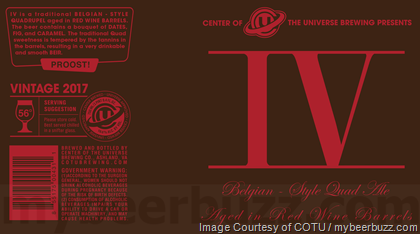 Center Of The Universe – IV Belgian Quad, Travesty, Shut Up, Monkey’s Uncle, El Duderino, Pocahoptas Cans & O’Connor Brewing Collaboration Orange Is The New Stout