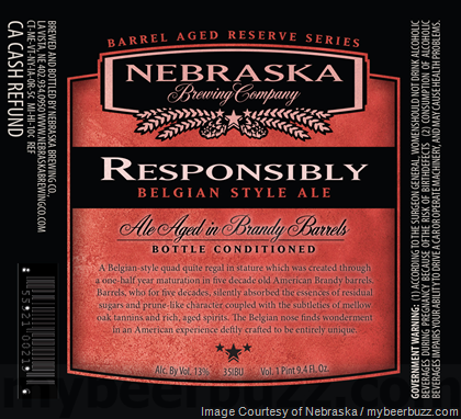 Nebraska Brewing – Responsibly, Melange A Trois, Brunette, EOS Hefeweizen & Alestorm