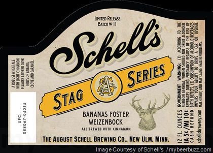 Schell’s Stag Series – Bananas Foster Weizenbock, Sahti, Rye IPA & Minnesota Landbier