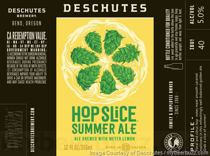 Deschutes – Hop Slice Summer Ale