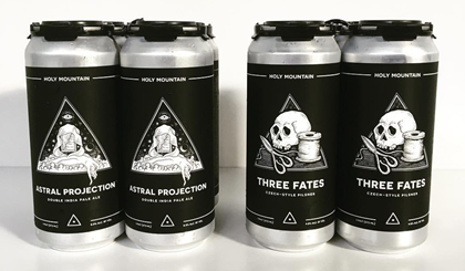 Holy Mountain Releasing Wraith Bottles, Astral Projection Cans & Three Fates Cans