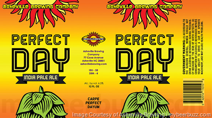 Asheville Brewing – Perfect Day IPA & Rocket Girl Lager