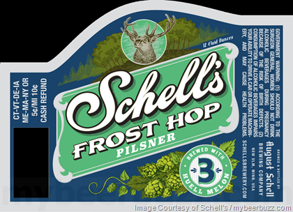 Schell’s – Frost Hop Pilsner (Huell Melon, Tettnang & Mandarina Bavaria) & American Pale Lager