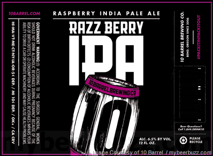 10 Barrel Brewing – Razz Berry IPA