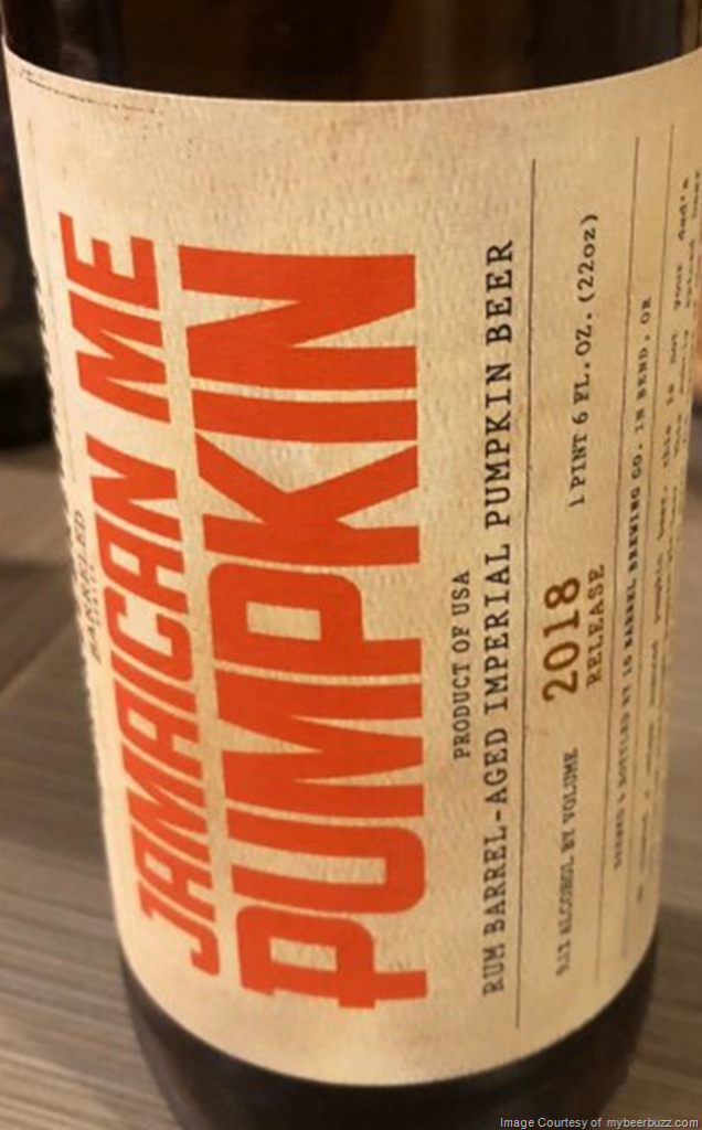 Mybeerbuzz .com Highlights 10 Barrel Brewing Jamaican Me Pumpkin (Review)