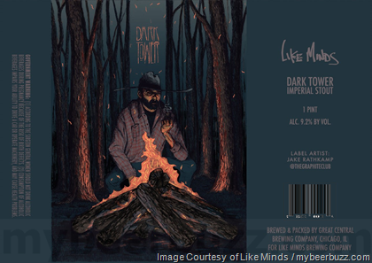 Like Minds Brewing – Dark Tower Imperial Stout 16oz Cans
