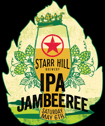 Starr Hill Brewery’s IPA JamBEERee Festival Returns May 6, 2017