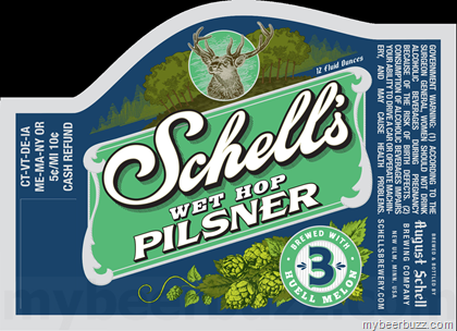 Schell’s – Wet Hop Pilsner 3 – Huell Melon