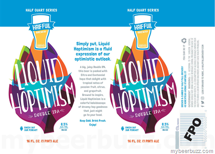 Half Full Brewery – Liquid Hoptimism 16oz Cans