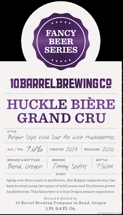 10 Barrel Fancy Beer Series – Huckle Biere Grand Cru, Alton, Femme De La Rouge, Barreled & Spiral Staircase
