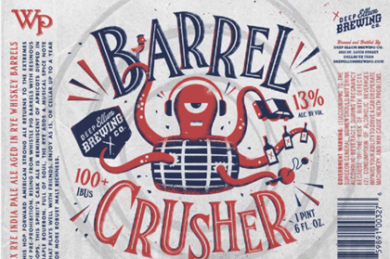 Deep Ellum – Barrel Crusher 13%-AbV 100 IBU & Fascinating Bellman