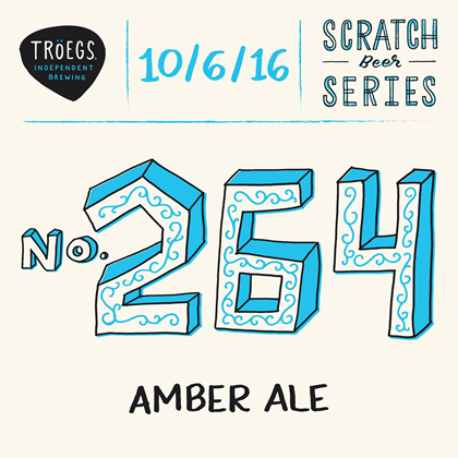Troegs Releasing Scratch # 264 Amber Ale Today