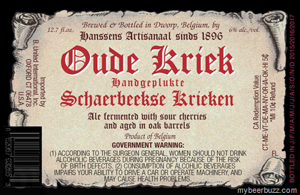 Hanssens Artisanaal – Oude Kriek