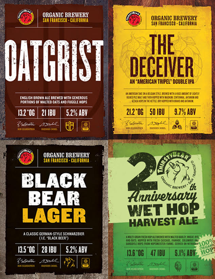 ThirstyBear Adds Four Small Batch Beers to New Craft Beer Program