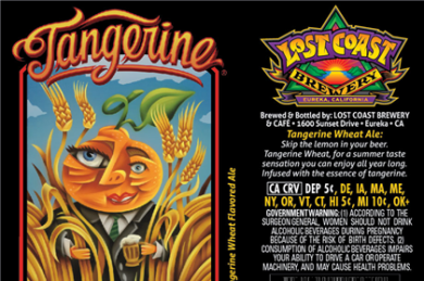 Lost Coast – Tangerine Wheat Ale, Sharkinator White IPA, Great White, Imperial Stout Reserve, IPA & Fogcutter DIPA