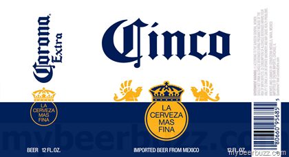 Corona Extra – Cinco 12oz Cans