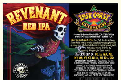 Lost Coast Brewery Graveyard Series – Revenant Red IPA