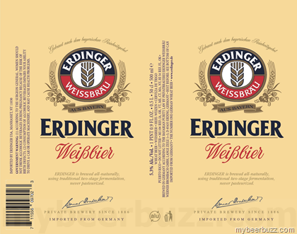 Erdinger – Weisbier 16.9oz Cans