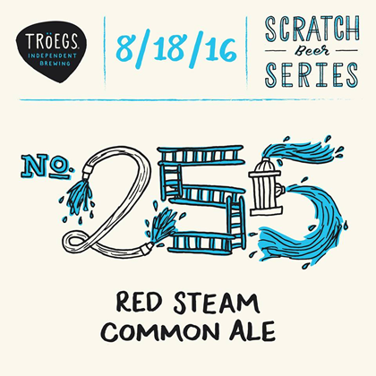 Troegs Releasing Scratch # 255 Red Steam Common & #256 Fresh Hop Ale
