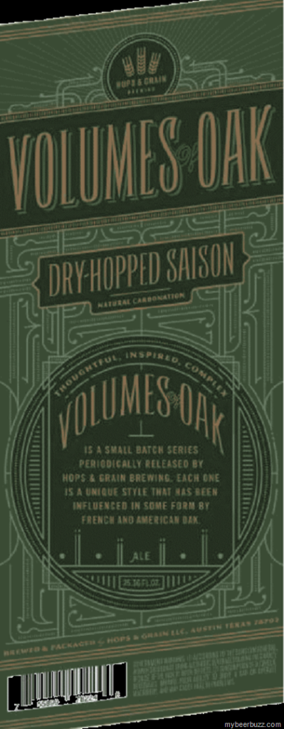 Hops & Grain – Volumes Of Oak Dry-Hopped Saison