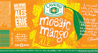 Lavery – Mosaic Mango IPA & Double Dulachan IPA