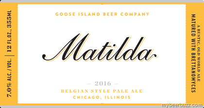 Goose Island – 2016 Matilda 12oz Bottles