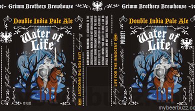 Grimm Brothers – Water Of Life Double IPA 12oz Cans