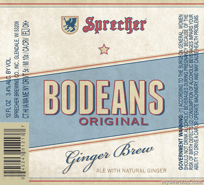 Sprecher – BoDeans Original Ginger Brew