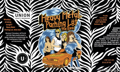 Union Craft Brewing Creating Tribute Beer To Heavy Metal Parking Lot Film