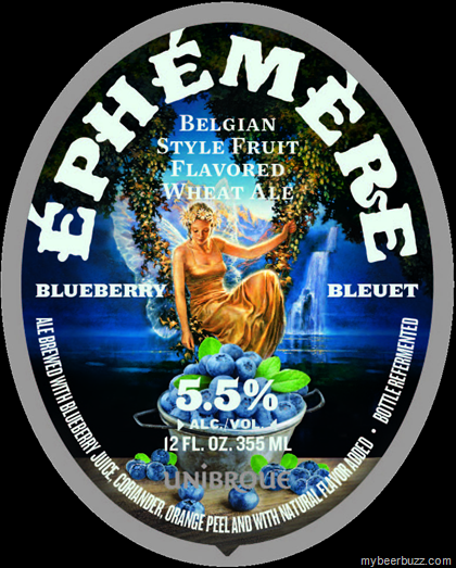Unibroue – Ephemere Blueberry Belgian-Style Fruit Flavored Wheat
