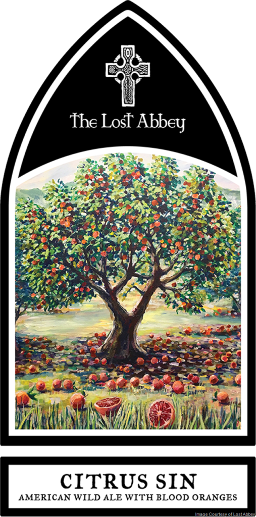 The Lost Abbey to Release Citrus Sin Blood Orange Wild Ale