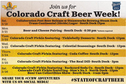 Celebrate Colorado Craft Beer Week With Dry Dock Brewing Company