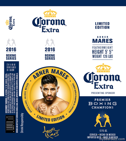 Corona Extra – 2016 Boxing Series 12oz Cans