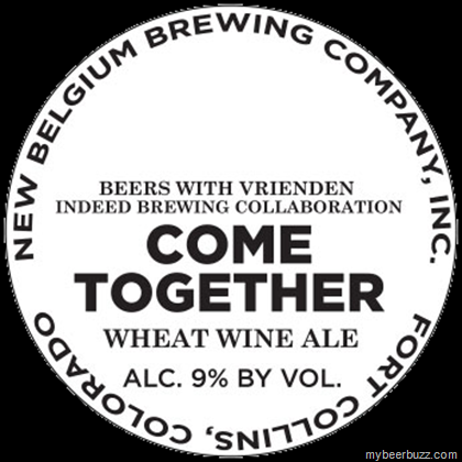 New Belgium Beers With Vrienden – Come Together Wheat Wine Ale