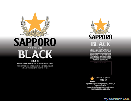 Sapporo – Premium Black Beer 22oz Cans