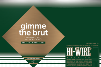 Hi-Wire Adding Gimme The Brut 16oz Cans