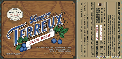 Bruery Terreux – Blue BBLS