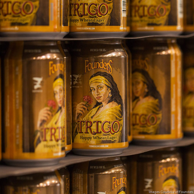Founders Releasing ArtPrize Trigo Cans 9/14